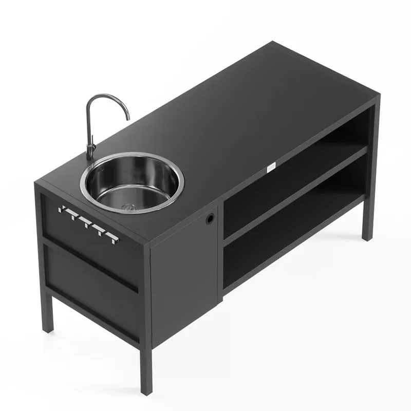 Kabinet Luar Ruangan Multi Fungsi dengan Wastafel