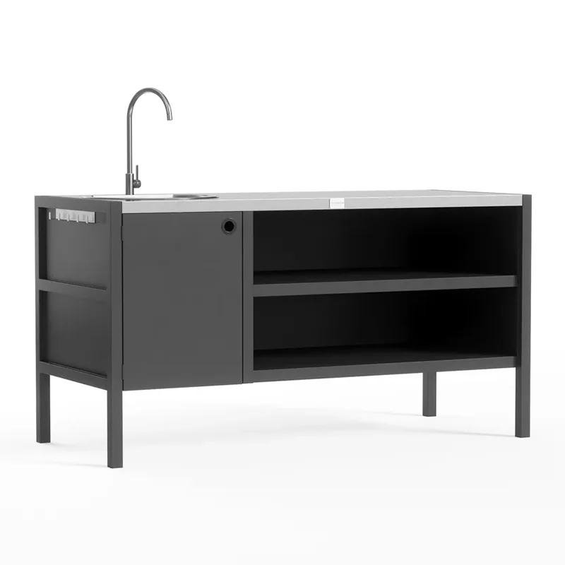 Kabinet Luar Ruangan Multi Fungsi dengan Wastafel