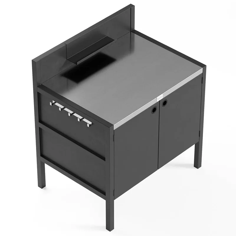 Lemari Dapur Luar Ruangan Pintu Ganda