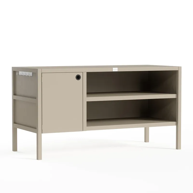 Lemari Dapur Luar Ruangan Lapisan Ganda dengan Pintu