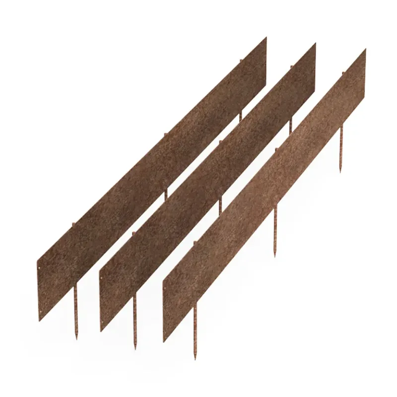 Pagar Taman Luar Ruangan Tahan Cuaca